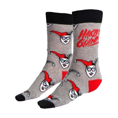 DC Comics Harley Quinn Socks Gift Set – 3 Pairs – Official DC Comics – Size 36–43 DC Comics Harley Quinn Socks Gift Set – 3 Pairs – Official DC Comics – Size 36–43