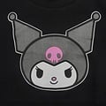 Hello Kitty Hello Kitty Kuromi Sweater Girls – Black Cropped Jumper – Official Sanrio