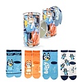 Bluey Bluey Kids Socks – 4 Pairs in Money Box Gift Set – Official
