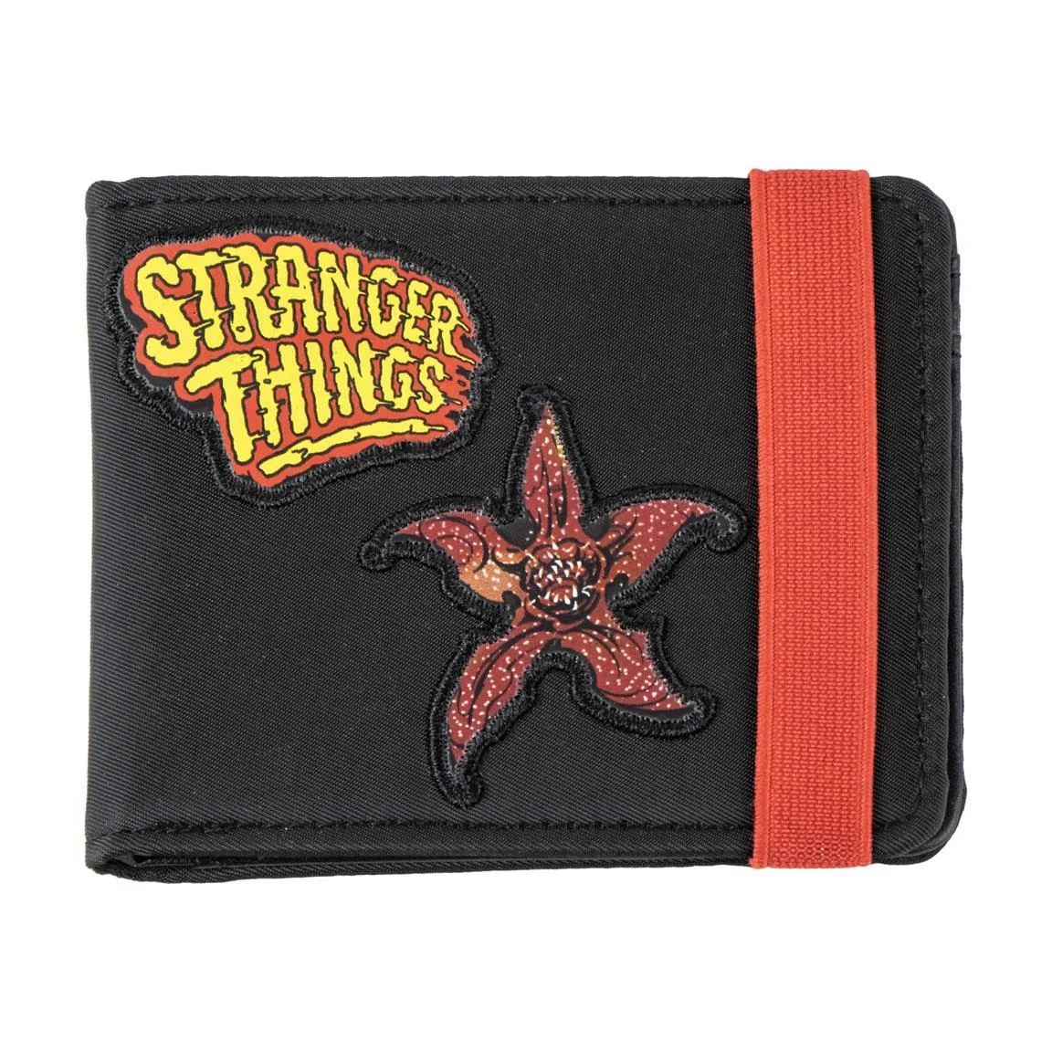 Stranger Things Geldbörse – Schwarze Fan-Wallet mit Demogorgon Patch ...
