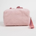 Disney Stitch Toiletry Bag Pink – Angel Design – Official Disney