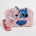 Disney Stitch Toiletry Bag Pink – Angel Design – Official Disney