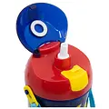 Pokemon Pokémon Water Bottle with Straw and Carry Strap – BPA-Free Kids Drink Bottle – Blue Red with Pikachu