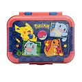 Pokemon Pokemon Lunch Box Blue Red – Kids Lunchbox with Pikachu – BPA-Free School Snack Box