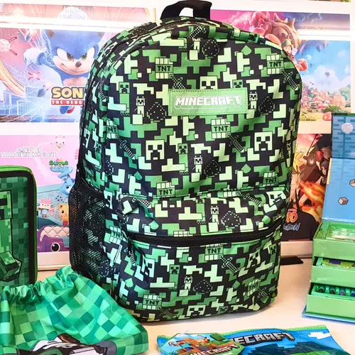 Minecraft Minecraft Creeper Rugzak - Hoogte 44cm