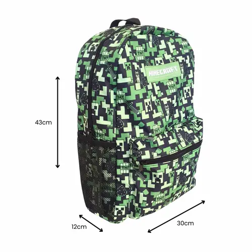 Minecraft Minecraft Creeper Rugzak - Hoogte 44cm