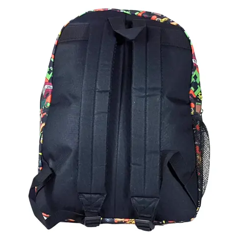 Minecraft Minecraft Backpack for Boys and Girls – Creeper School Backpack with Front Pocket and Bottle Holder – Officially Licensed