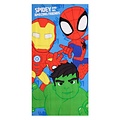 Marvel Spidey Beach Towel – 70x140 cm – Polyester – Quick-Drying – Lightweight – Spidey and his Amazing Friends