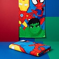 Marvel Spidey Beach Towel – 70x140 cm – Polyester – Quick-Drying – Lightweight – Spidey and his Amazing Friends