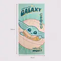 Disney Star Wars The Mandalorian Beach Towel Grogu – Bath Towel – Quick Dry – Polyester – 90x180 cm