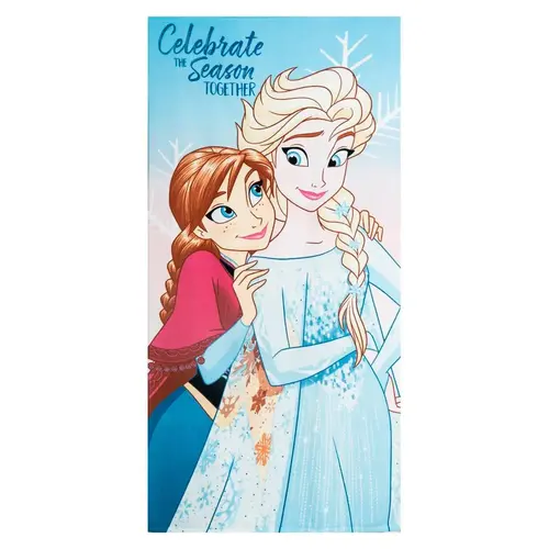 Disney Frozen Strandlaken met Zwembril – Elsa en Anna – Kinder Strand Handdoek Set – Sneldrogend – Polyester – Zomer en Strand
