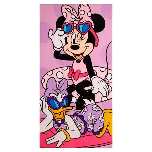 Disney Disney Minnie Mouse Strandset Kinderen – Strandlaken Handdoek Zwemtas en Pet – Minnie Mouse en Daisy Duck – Zomer Strand Zwembad Set