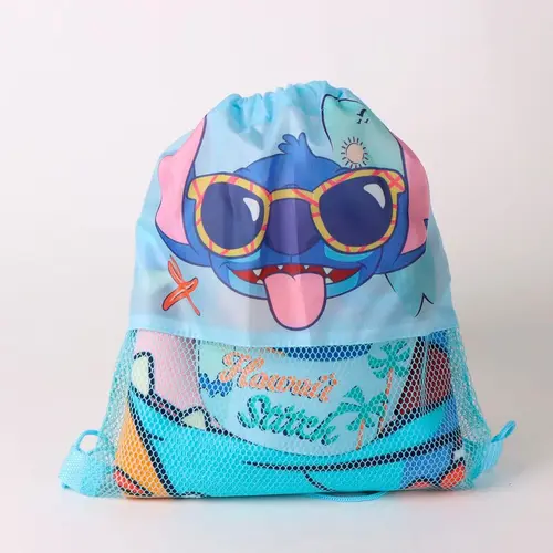 Disney Disney Stitch Strandset – Strandlaken, Zwemtas en Pet – Hawaii Stitch – Zomer Strand Accessoires Kind