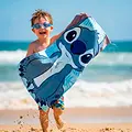 Disney Disney Stitch Strandtuch mit Schwimmbrille – Handtuch und Schwimmset Kinder – Strand Pool Urlaub Zubehör