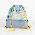 Bluey Bluey Strandtuch Turnbeutel und Cap – Strandset Kinder – Handtuch Tasche und Kappe – Strand Pool Urlaub