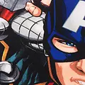 Marvel Avengers Strandtuch – Marvel Handtuch – 70x140 cm – Jungen – Schnelltrocknend