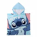 Disney Stitch Poncho Handtuch – Disney Kinder Handtuch Poncho – 55x110 cm – Mädchen – Schnelltrocknend