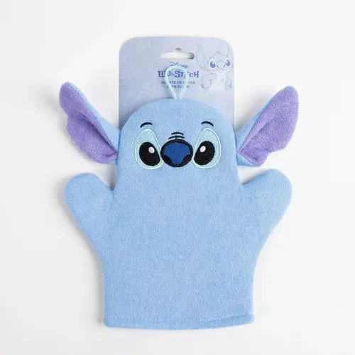 Disney Stitch Washand – Disney Badhandschoen – Kinder Washandje – Zacht & Speels