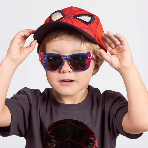 Marvel Spiderman Cap Kids – Red Hat with 3D Eyes – Adjustable – Summer Cap Boys