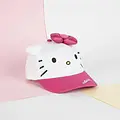 Hello Kitty Hello Kitty Pet met Strik – Roze/Wit Cap – Verstelbare Kinder Pet – Zomer Pet Meisjes – Zonbescherming – Officieel Gelicenseerd