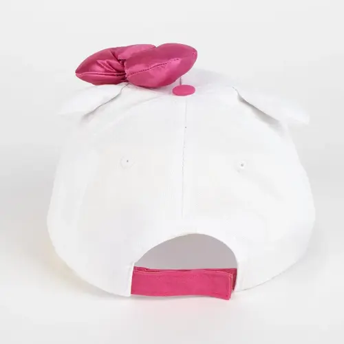 Hello Kitty Hello Kitty Cap with Bow – Pink/White Kids Cap – Adjustable – Summer Cap Girls – Sun Protection – Officially Licensed