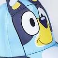 Nickelodeon Bluey Pet Blauw – Kinderpet met 3D Oren – Verstelbaar – Officieel Gelicenseerd