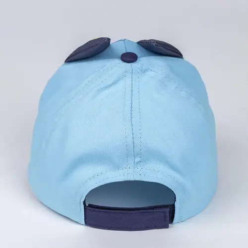 Nickelodeon Bluey Cap Blue – Kids Hat with 3D Ears – Adjustable – Officially Licensed