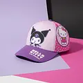Hello Kitty Hello Kitty & Kuromi Cap Purple Pink – Kids Hat – Adjustable – Officially Licensed Hello Kitty Hello Kitty & Kuromi Cap Purple Pink – Kids Hat – Adjustable – Officially Licensed