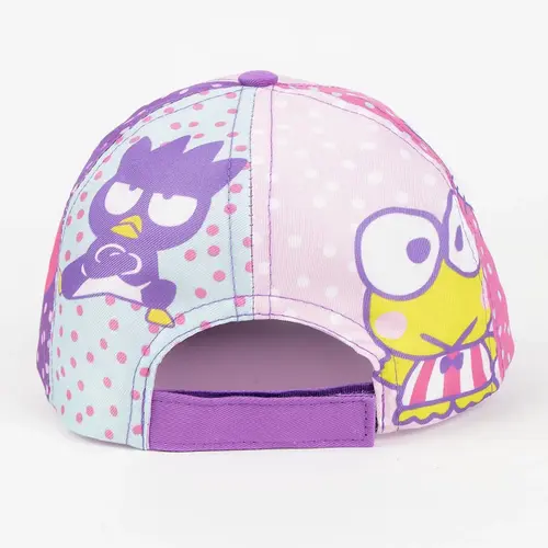Hello Kitty Hello Kitty & Kuromi Pet Paars Roze – Kinderpet – Verstelbaar – Officieel Gelicenseerd
