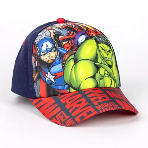 Marvel Marvel Avengers Pet en Zonnebril Set – Kinder Pet – Blauw Rood – Verstelbare Cap – UV Bescherming – Officieel Gelicenseerd