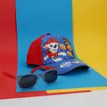 Nickelodeon Paw Patrol Cap und Sonnenbrille Set – Blau Rot – UV400 Schutz – Verstellbare Sommer Cap für Jungen und Mädchen