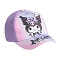 Hello Kitty Hello Kitty Kuromi Cap and Sunglasses Set – Purple Pink – UV400 Protection – Adjustable Summer Cap for Girls Hello Kitty Hello Kitty Kuromi Cap and Sunglasses Set – Purple Pink – UV400 Protection – Adjustable Summer Cap for Girls