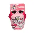 Hello Kitty Hello Kitty Cap and Sunglasses Set – Pink – UV400 Protection – Adjustable Summer Cap for Girls Hello Kitty Hello Kitty Cap and Sunglasses Set – Pink – UV400 Protection – Adjustable Summer Cap for Girls