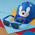 Sonic the Hedgehog Sonic the Hedgehog Pet en Zonnebril Set – Blauw – UV400 Bescherming – Verstelbare Kinderpet Zomer Sonic the Hedgehog Sonic the Hedgehog Pet en Zonnebril Set – Blauw – UV400 Bescherming – Verstelbare Kinderpet Zomer
