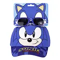 Sonic the Hedgehog Sonic the Hedgehog Pet en Zonnebril Set – Blauw – UV400 Bescherming – Verstelbare Kinderpet Zomer Sonic the Hedgehog Sonic the Hedgehog Pet en Zonnebril Set – Blauw – UV400 Bescherming – Verstelbare Kinderpet Zomer