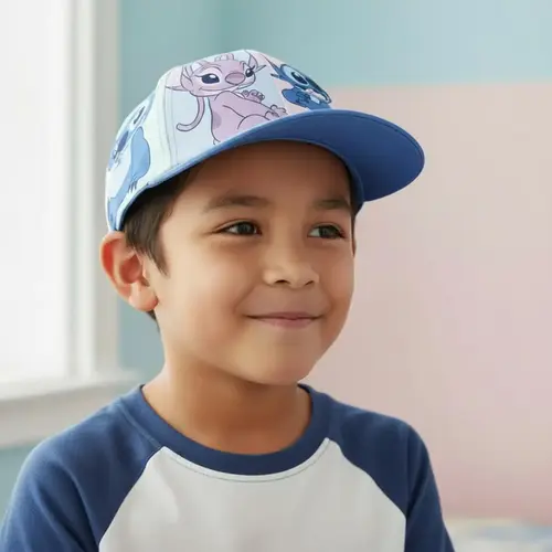 Disney Disney Stitch & Angel Pet – Kinder Pet – Blauw/Roze – Verstelbaar – Zomer Accessoire