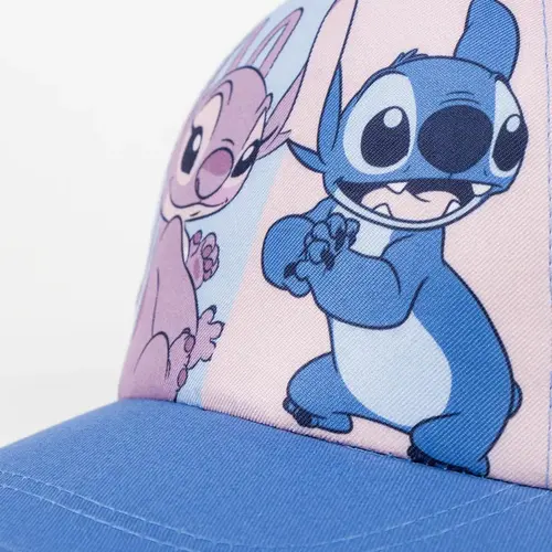 Disney Disney Stitch & Angel Pet – Kinder Pet – Blauw/Roze – Verstelbaar – Zomer Accessoire