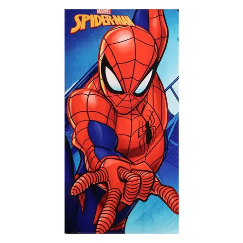 Marvel Marvel Spiderman Strandlaken – Polyester – 70x140 cm – Sneldrogend – Lichtgewicht – Strand & Zwembad