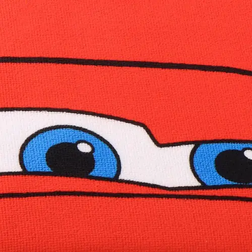 Disney Disney Cars Lightning McQueen Poncho – 55x110 cm – Polyester – Sneldrogend – Strandponcho Kind Jongens