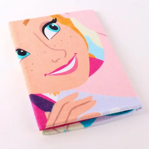 Disney Disney Frozen Strandlaken Elsa en Anna – 70x140 cm – Polyester – Sneldrogend Strandlaken Kinderen