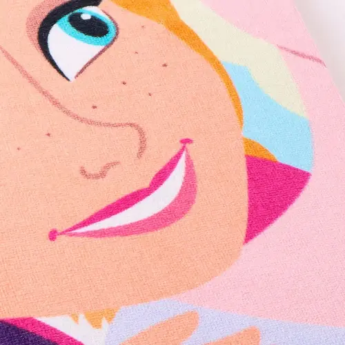 Disney Disney Frozen Strandlaken Elsa en Anna – 70x140 cm – Polyester – Sneldrogend Strandlaken Kinderen