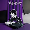 Wednesday Wednesday Strandtuch Mädchen – 70x140 cm – Polyester – Schnelltrocknend – Badehandtuch Wednesday Wednesday Strandtuch Mädchen – 70x140 cm – Polyester – Schnelltrocknend – Badehandtuch