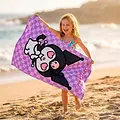 Hello Kitty Hello Kitty Kuromi Beach Towel Girls – 70x140 cm – Polyester – Quick Dry – Beach Towel Hello Kitty Hello Kitty Kuromi Beach Towel Girls – 70x140 cm – Polyester – Quick Dry – Beach Towel