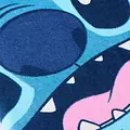 Disney Stitch Strandlaken Katoen 70x140 cm – Disney Strandhanddoek Jongens en Meisjes – Blauw Roze