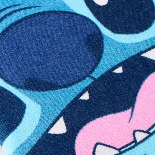 Disney Stitch Strandlaken Katoen 70x140 cm – Disney Strandhanddoek Jongens en Meisjes – Blauw Roze