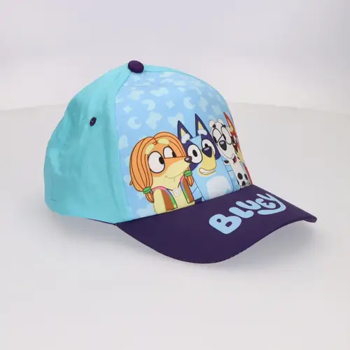 Bluey Bluey Pet met Zonnebril Kinderen – Zomer Set – UV400 Bescherming – Verstelbare Cap – Officieel Gelicenseerd