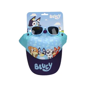 Bluey Bluey Cap & Sonnenbrille Kinder Set Bluey Bluey Cap & Sonnenbrille Kinder Set