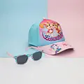 Nickelodeon Paw Patrol Pet met Zonnebril Kinderen – Skye & Everest – UV400 Bescherming – Verstelbare Cap – Zomer Set