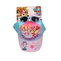 Nickelodeon Paw Patrol Pet met Zonnebril Kinderen – Skye & Everest – UV400 Bescherming – Verstelbare Cap – Zomer Set