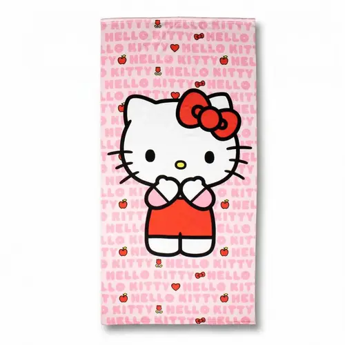 Hello Kitty Hello Kitty Zwemtas Strandlaken & Pet Set – Strand Set Kinderen – Hello Kitty Tas Handdoek Pet – Zomer Set
